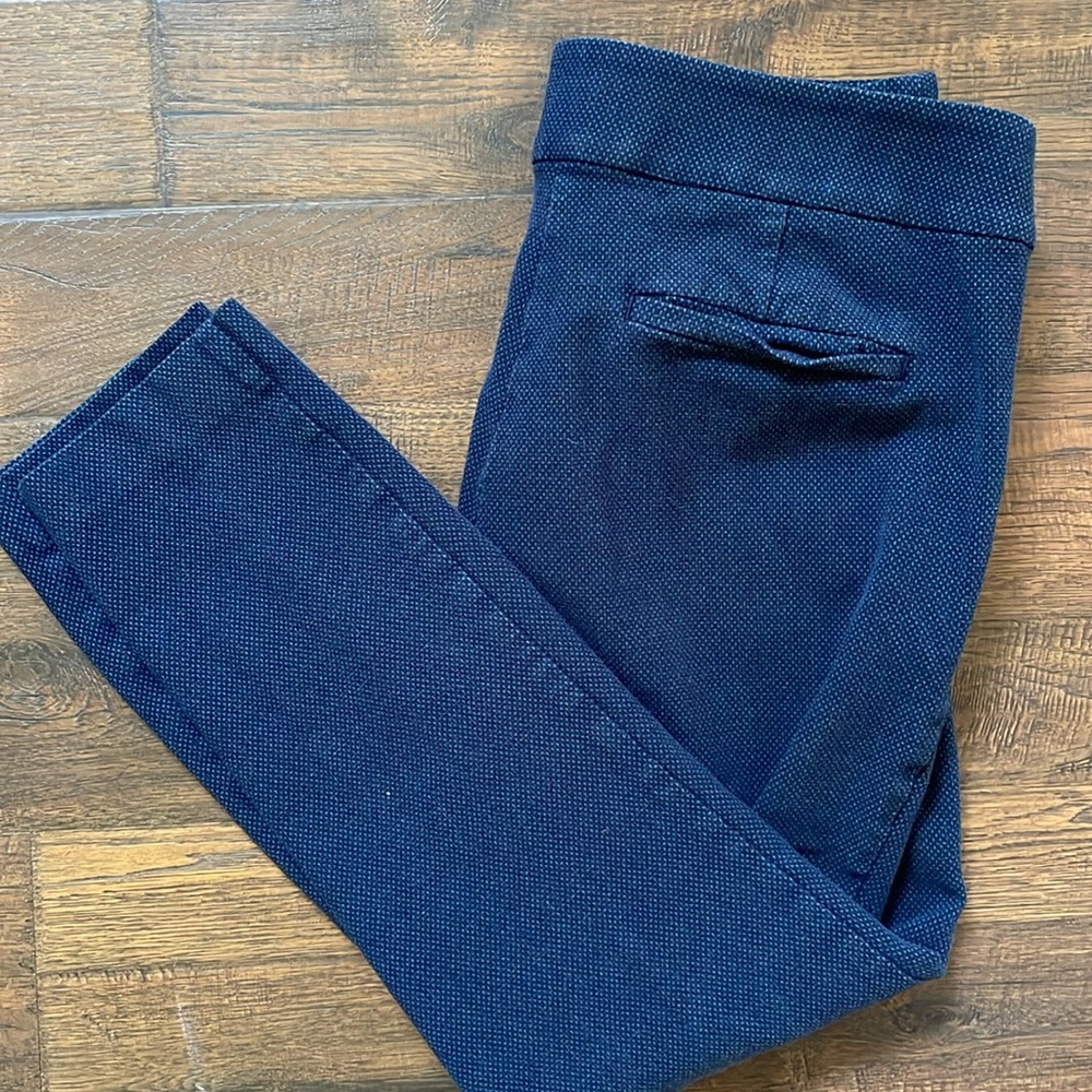 LOFT Marissa navy sz 8 slacks